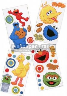 Sesame Street's Elmo, Big Bird, Oscar the Grouch and Cookie Monster