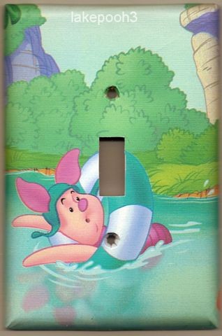 Disney Winnie the Pooh Switchplate Disney Winnie the Pooh & Piglet