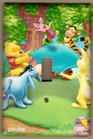 Winnie the Pooh, Eeyore, Tigger, Piglet & Rabbit