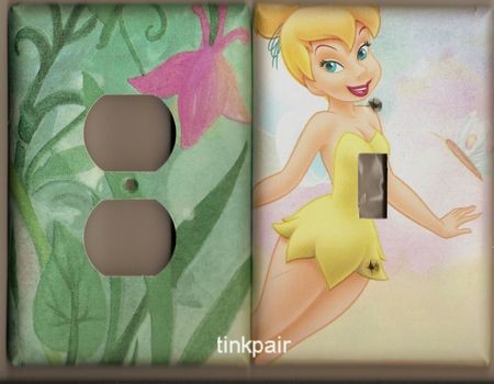 Disney's Tinker Bell Switchplate and Outlet Cover