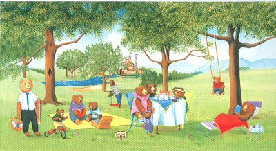 Kidding Around with Murals by Village Teddy Bear Tea Party 5814890, Page 37 Large