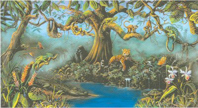 Kidding Around with Murals by Village Tropical Rainforest 5815010, Page 59 Large