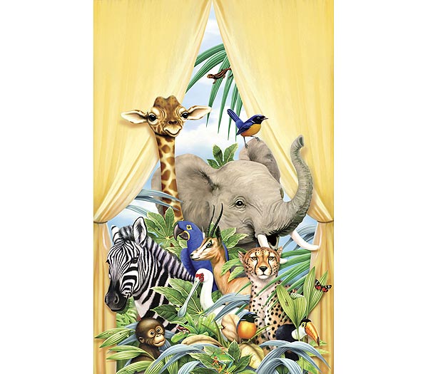 jungle animal pictures for kids. Jungle Animals Canopy