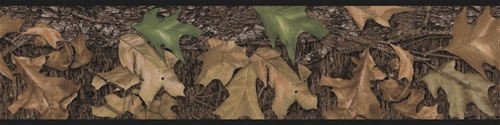 Camouflage Stick On Wallpaper Border