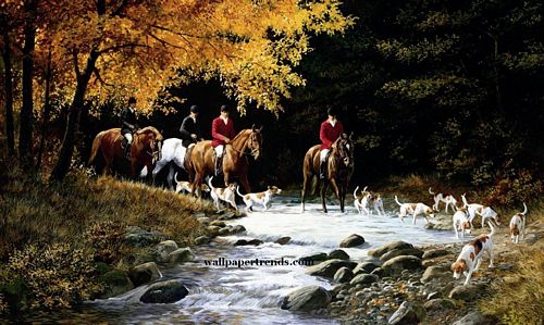 hunting wallpaper. Hunting Dogs wall wallpaper