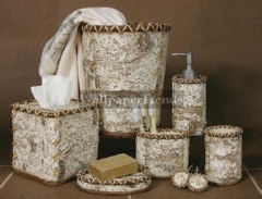 lodge and cabin accessories birch bark decor