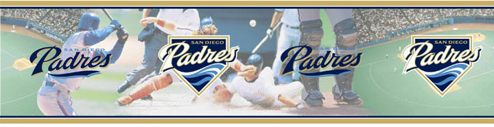 San Diego Padres Wall Borders 5815422 title=
