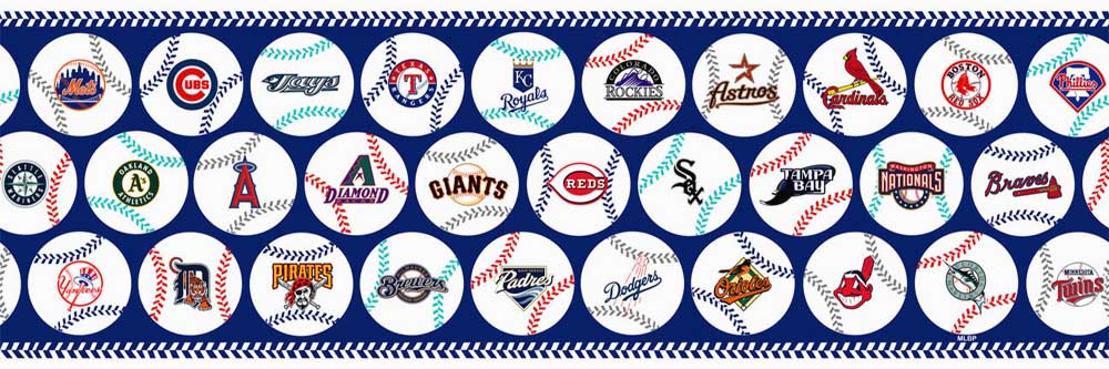 MLB Teams Grand Slam Wall Borders 595245