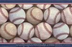 Baseball Pile Wall Border 5804895