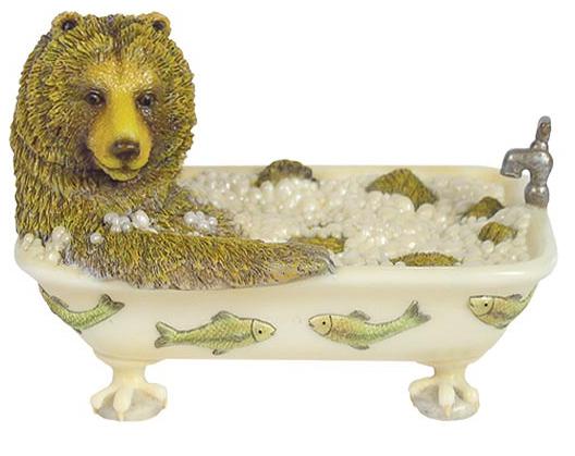 Wildlife bathroom soap dish