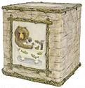 Wildlife bathroom tissue box holder