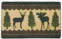 Moose Cabin bath rugs tub mat