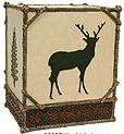 Moose Cabin designer trash can