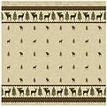 Moose Cabin bathroom shower curtains