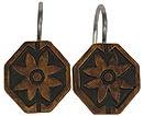 Moose Cabin shower curtain hooks