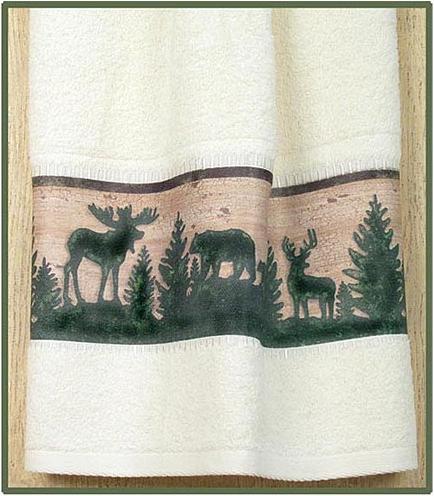 Moose Lodge  bathroom Bathroom Bath Towels