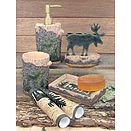 Moose Lodge bathroom vanity accessories