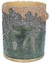 Moose Lodge designer trash can
