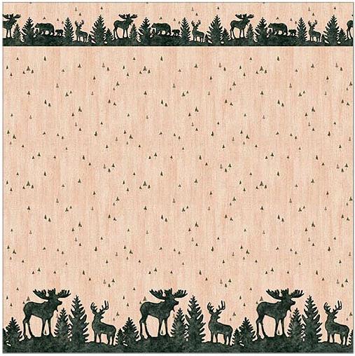 Moose Lodge  bathroom Shower Curtain
