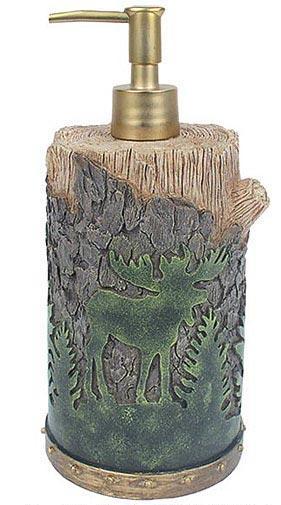 Moose Lodge  bathroom Soap/Lotion Dispenser Pump