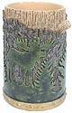 Moose Lodge bathroom wall cup tumbler