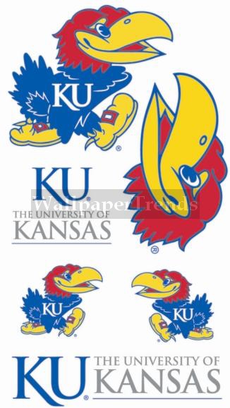 KU University of Kansas Jayhawks Wall Decals