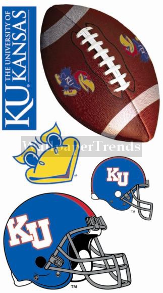 KU University of Kansas Jayhawks Wall Decals
