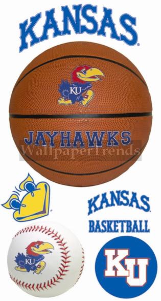 KU University of Kansas Jayhawks Wall Decals