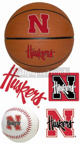 UN University of Nebraska Huskers Wall Decals