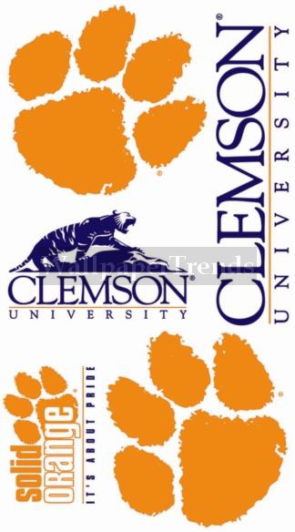 CU Clemsen University Tigers Wall Decals