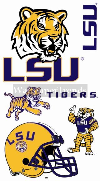 LSU Lousiana State University Fighting Tigers Wall Decals