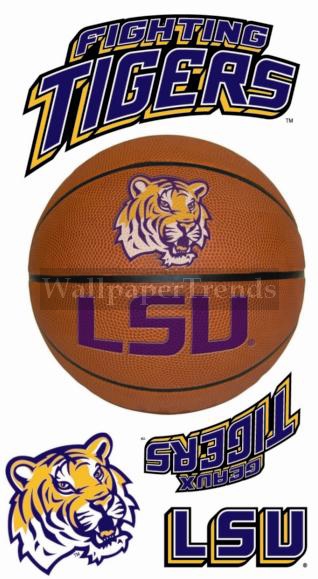 LSU Lousiana State University Fighting Tigers Wall Decals