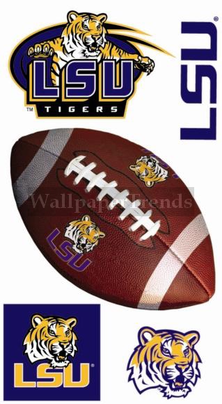 LSU Lousiana State University Fighting Tigers Wall Decals