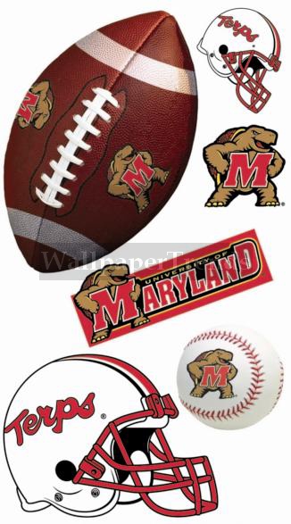 UM University of Maryland Terapins Wall Decals