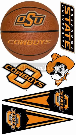 OSU Oklahoma State University Cowboys Wall Decals Removable Wall