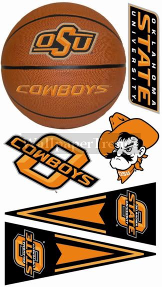 OSU Oklahoma State University Cowboys Wall Decals