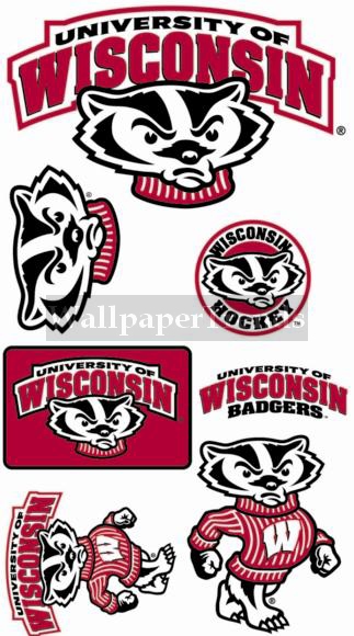 UW University of Wisconsin Badgers Wall Decals