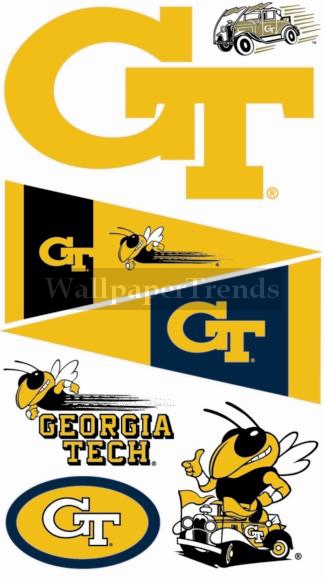 GT Georgia Tech Yellow Jackets Wall Decals