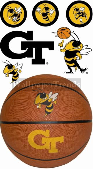 GT Georgia Tech Yellow Jackets Wall Decals