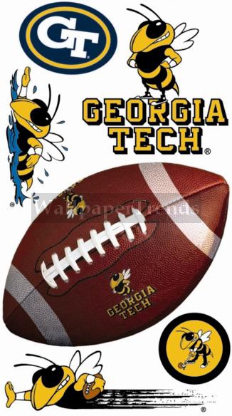 GT Georgia Tech Yellow Jackets Wall Decals