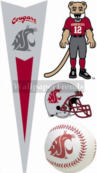 WSU Washington State University Wall Decals