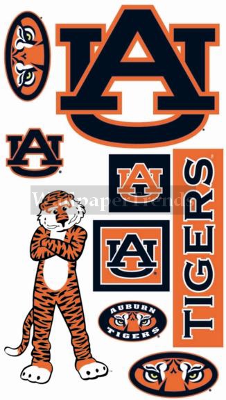 AU Auburn University Tigers Wall Decals