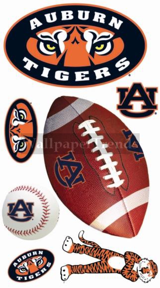 AU Auburn University Tigers Wall Decals