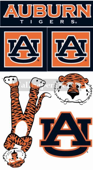 AU Auburn University Tigers Wall Decals