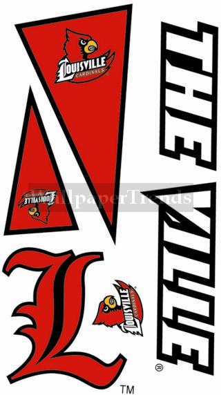 UL University of Louisville Cardinals Wall Decals
