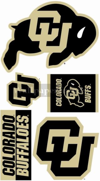 CU Colorado University Buffaloes Wall Decals