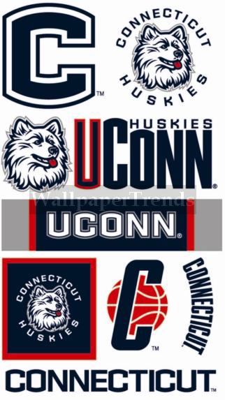 UC University of Connecticut Huskies Wall Decals