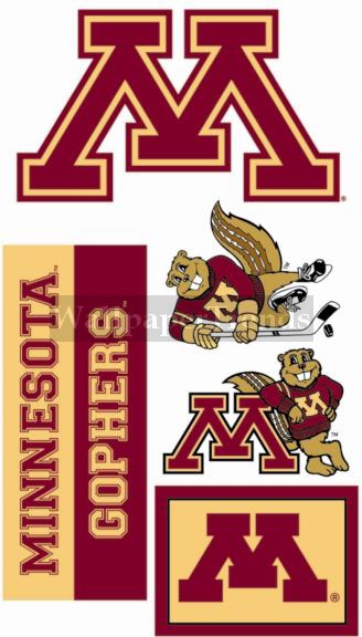 University of Minnesota Gophers Wall Decals