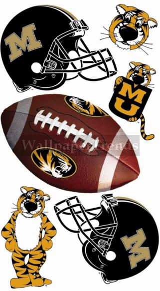 University of Missouri Tigers Mizzo Wall Decals