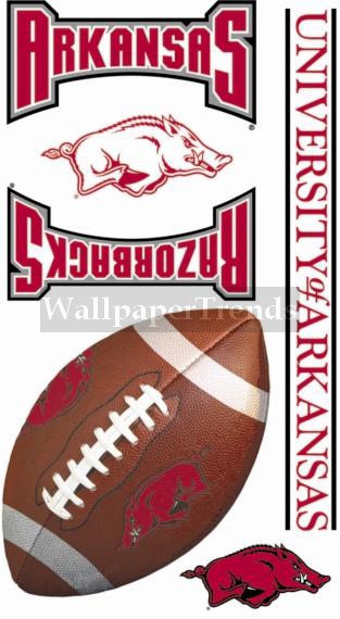 UA University of Arkansas Razorbacks Wall Decals